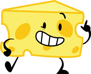 This is the Avatar Image for the Cheesy (Inanimate Insanity Season 2) AI Voice and Text to Speech Generator